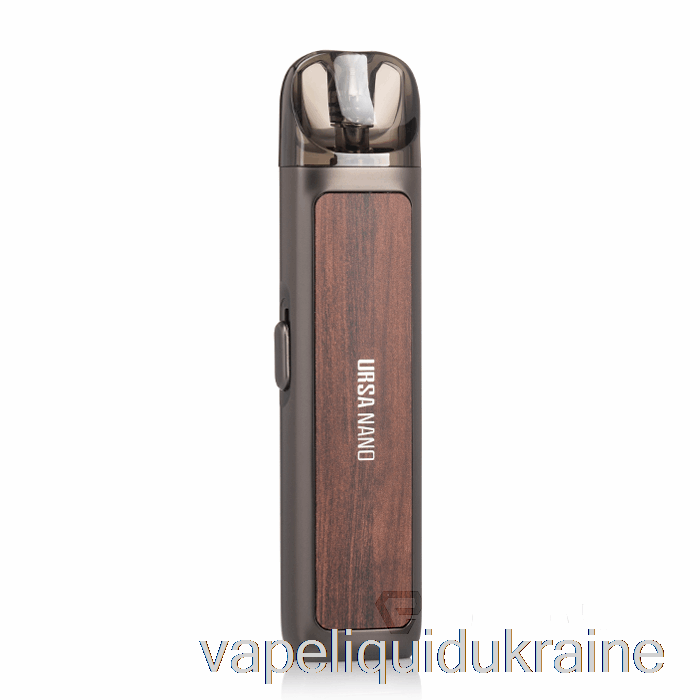 Vape Liquid Ukraine Lost Vape URSA NANO Pod Kit Gunmetal / Walnut Wood